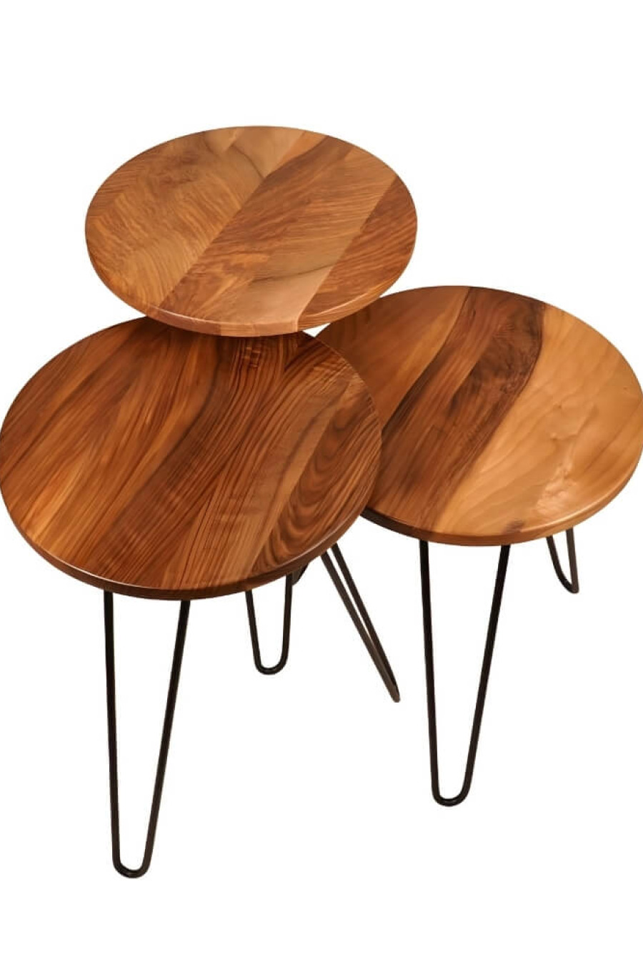 Ahşap Zigon Sehpa Takımı