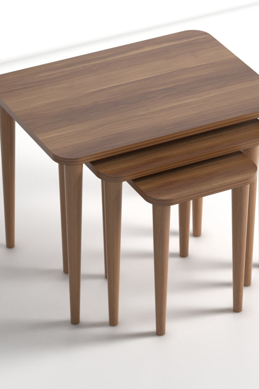 Ahşap Zigon Sehpa Takımı